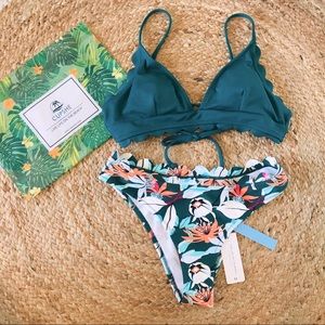 NWT CupShe Bikini size M